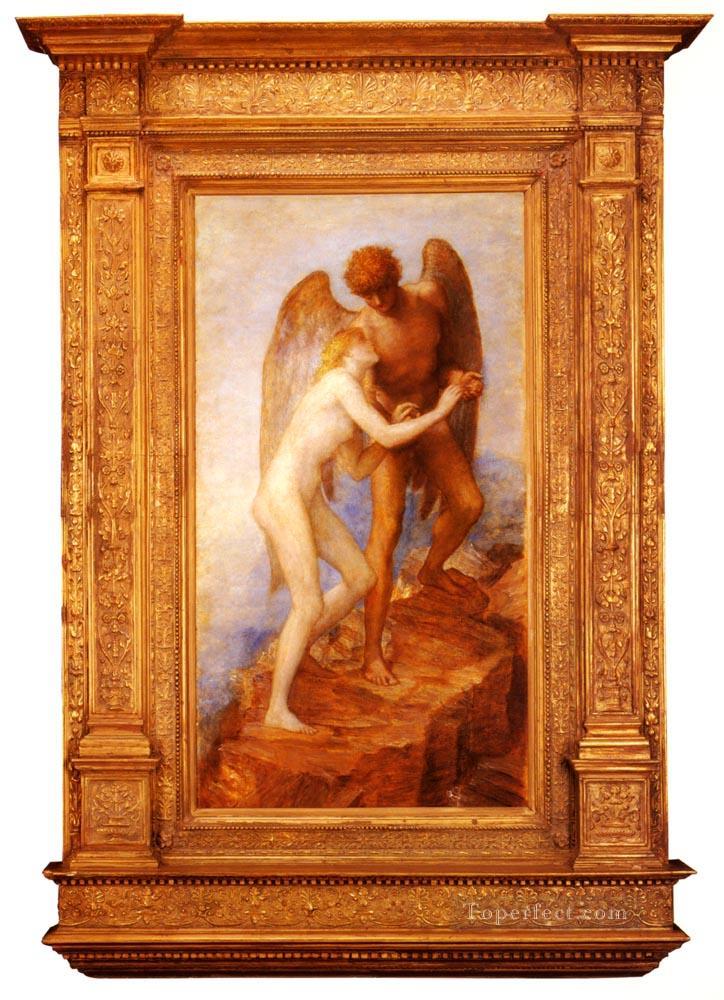 Love And Life symbolist George Frederic Watts Oil Paintings